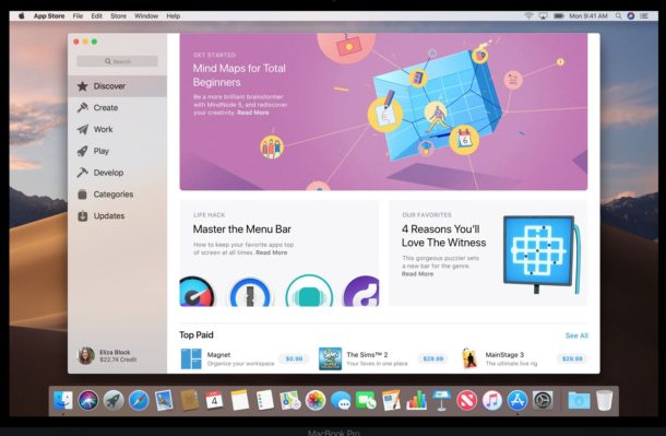 Mac os app store update stuck